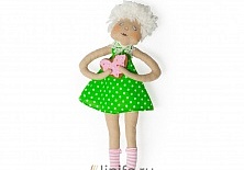 Кукла «Девочка Марта» | Интернет-магазин изделий из льна «Линайф»