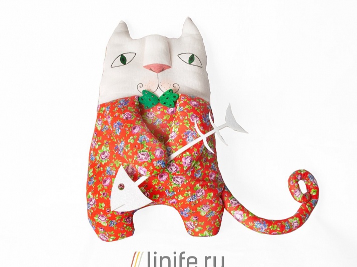 Сувенир «Мартовский кот» | Интернет-магазин изделий из льна «Линайф»