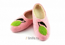 Купить Войлочные тапочки Лимоны
