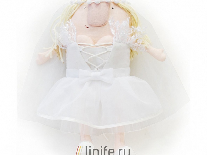 Свадебный сувенир «Невеста» | Интернет-магазин изделий из льна «Линайф»