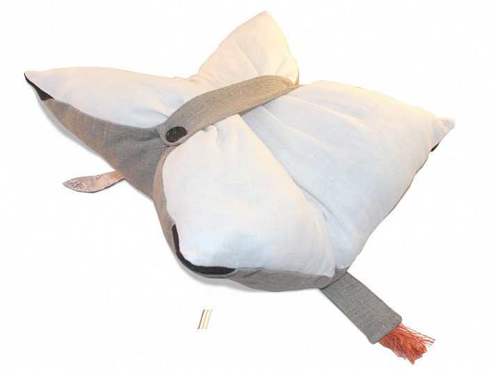 Подушка-игрушка «Ослик Иа» | Интернет-магазин изделий из льна «Линайф»