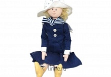Кукла «Морячка» | Интернет-магазин изделий из льна «Линайф»