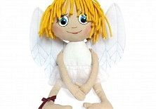 Кукла «Мой Ангел» | Интернет-магазин изделий из льна «Линайф»