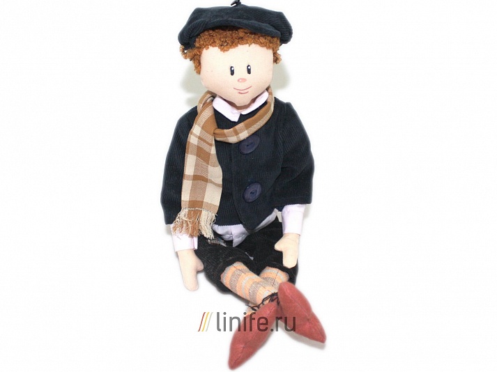 Кукла «Мальчик Кай» | Интернет-магазин изделий из льна «Линайф»