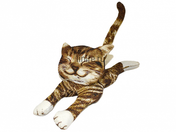 Подушка «Довольный кот» | Интернет-магазин изделий из льна «Линайф»