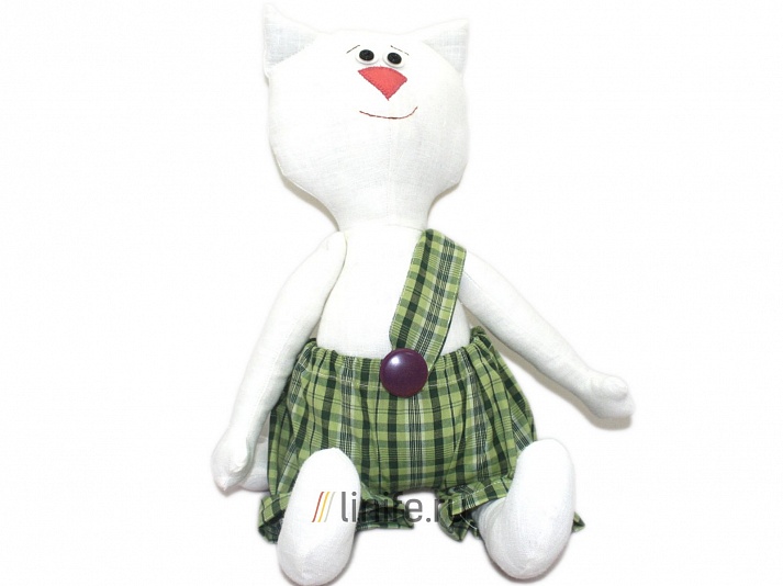 Кукла «Кот Мартин» | Интернет-магазин изделий из льна «Линайф»