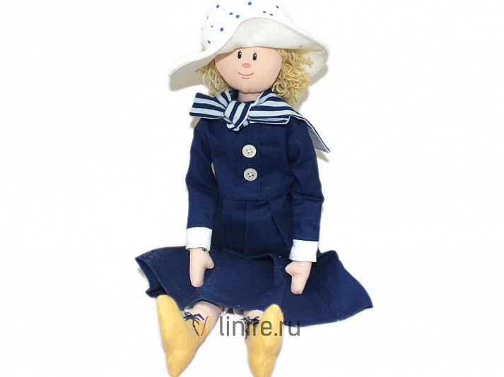 Кукла «Морячка» | Интернет-магазин изделий из льна «Линайф»