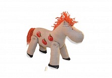 Кукла «Лошадка в яблоках» | Интернет-магазин изделий из льна «Линайф»